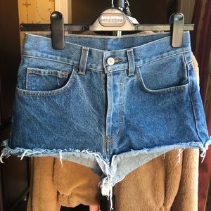 Brandy Melville high waisted jean shorts!